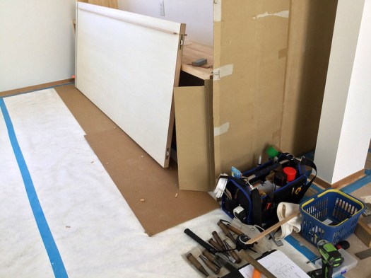 リビング入口の建具です。