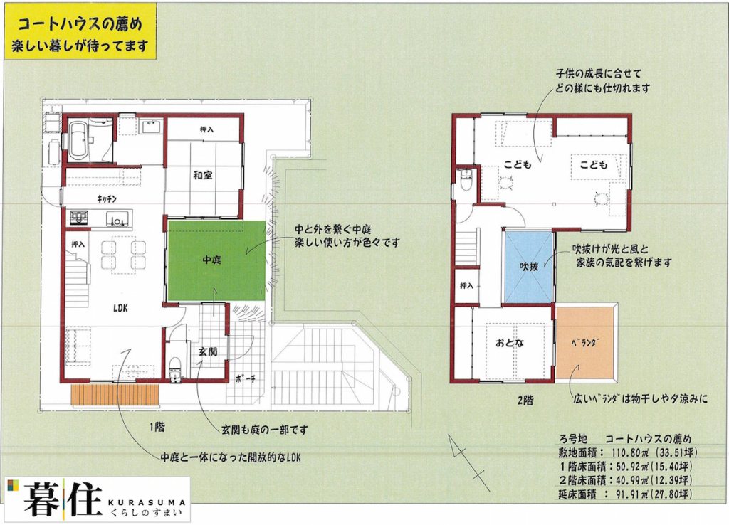 コートハウスの薦め