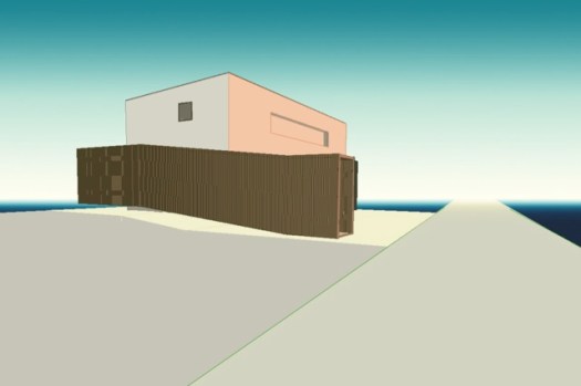 UMIBE_09:朝の道路から